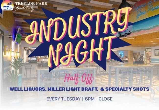 industry night beach party