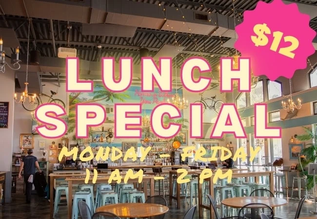 Lunch Special Monday-Friday 11am-2pm
