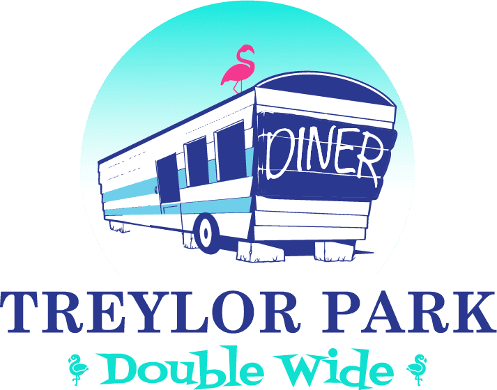 Treylor Park Double Wide Diner Logo