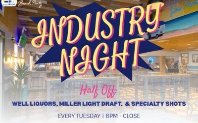industry night beach party