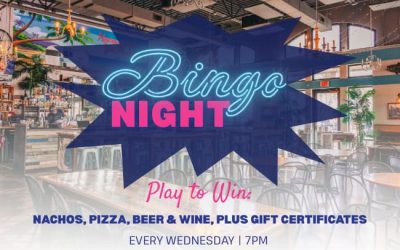 Bingo night at Nocatee Treylor Park on Wednesdays at 7pm. Play to win prizes.