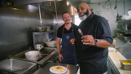 Chefs in kitchen at Tryelor Park