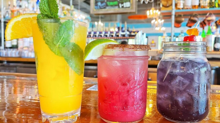 3 alcoholic beverages
